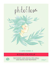 PHITOFILOS Mezcla de Color Rojo Fuego- Para el cabello de tonos oscuros