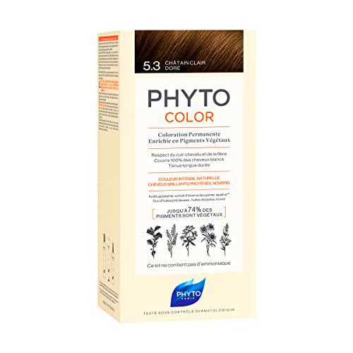PHYTO Phytocolor 5.3 coloración permanente tono castaño claro dorado