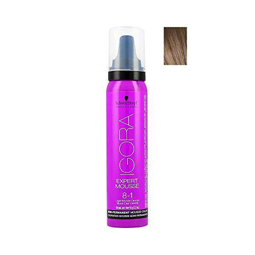 Schwarzkopf - Igora Expert Mousse Semi-Permanente, Color claro rubio