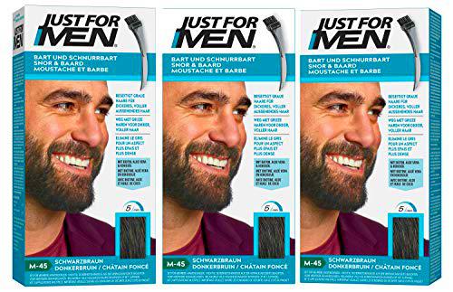 Just for Men Brush en Color Gel Fórmula Barba y Bigote