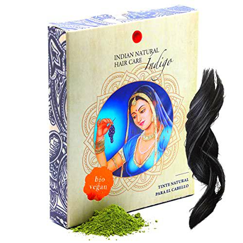 Índigo - Color negro - 200g - Tinte natural para el cabello