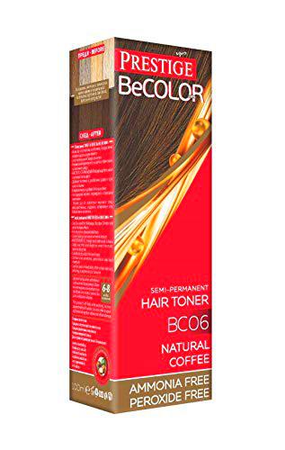 Vips Prestige - BeColor Tinte Semi Permanente Color Castaño Natural BC06