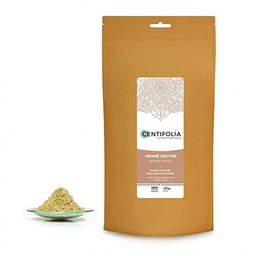 CENTIFOLIA - Henna Neutra - Cassia - Incoloro - Hace que el cabello sea más fuerte y liviano