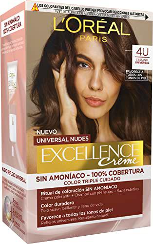L'Oréal Excellence Universal Nudes Castaño 4U 550