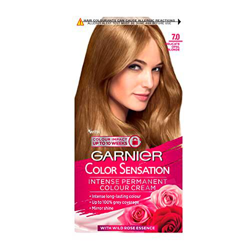 Garnier Color Sensation Crema Permanente, 7.0 delicado Opal Rubio