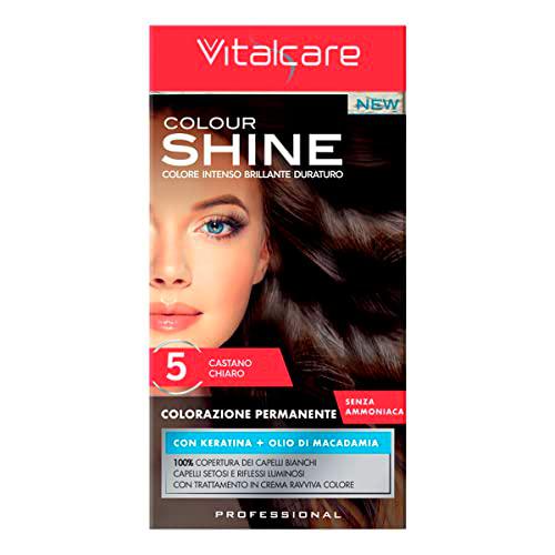 Vitalcare Colourshine - Coloración permanente profesional sin amoniaco