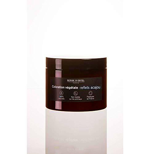 Serge D'Estel Paris Henna Rojo Ardent, Coloración Vegetal Reflets Caoba 250 g