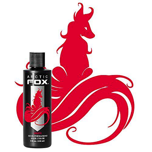 ARCTIC FOX 100% VEGAN SEMI PERMANENT Tinte para el cabello (8 oz, WRATH)