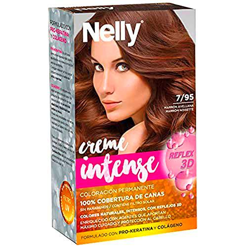 Nelly 10036 Set Tinte 7/95 Marron Avellana, Glass, Multicolor, Estándar