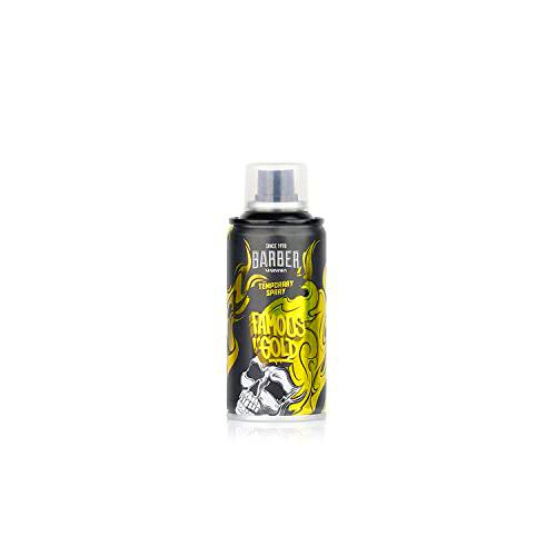 BARBER MARMARA laca de color para peluquería - 150ml spray de color para el cabello para disfrazarse y maquillarse para carnaval
