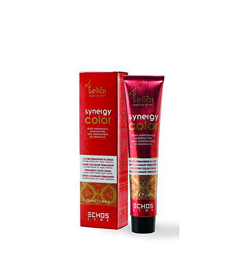 Echos ECHOSLINE Seliàr Synergy Color-Coloración en Crema sin amoníaco Rubio Claro (8.0)