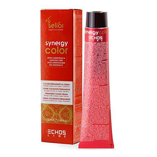 Echos ECHOSLINE Seliàr Synergy Color-Coloración en Crema sin amoníaco Negro Azul (1.10)