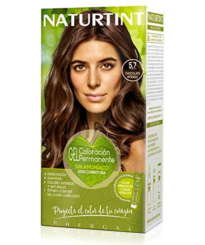 Naturtint Coloración 57 Chocolate Intenso, Tinte sin Amoniaco