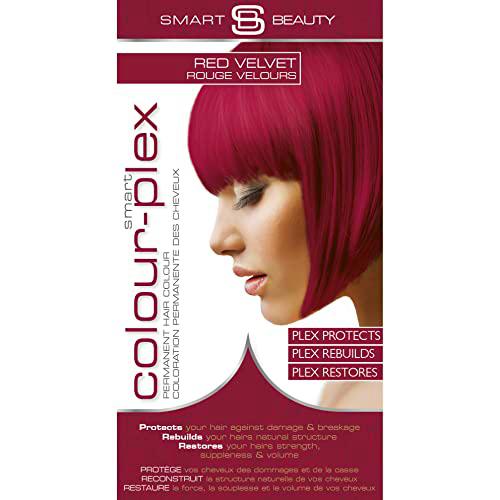 Smart Beauty Tinte de Pelo Permanente, Larga Duración Moda Color con Nutritivo Nio-Active Plex Tratamiento Capilar, 150ML