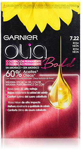 Olia Bold Coloración Permanente Tono 7.22 Rosa Neón