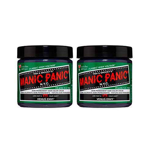 Manic Panic - Venus Envy Classic Creme Vegan Cruelty Free Green Semi Permanent Hair Dye