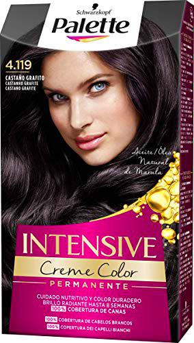 Schwarzkopf Palette Intensive Creme Color - Tono 4.119 Castaño Grafito