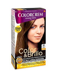 Colorcrem Color &amp; Brillo - Tinte Permanente Mujer - Tono 60 Rubio Oscuro