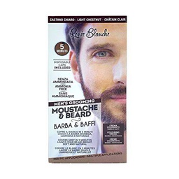 Renée Blanche colorear Barba y bigote Men's Grooming Negro (Castaño claro)