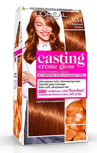 Lote de 2 tintes para cabello Casting Crème Gloss, coloración tono sobre tono