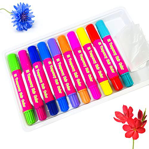 Cabello Tinte Para Niños - Tinte Para De Tiza 10 Colores Cabello Tinte Para El Pelo Regalos Para Niñas No Tóxico Cabello Tinte Ser Aplicable Cumpleaños Fiestas y Para Navidad