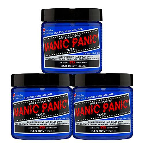 Manic Panic - Bad Boy Blue Classic Creme Vegan Cruelty Free Blue Semi Permanent Hair Dye