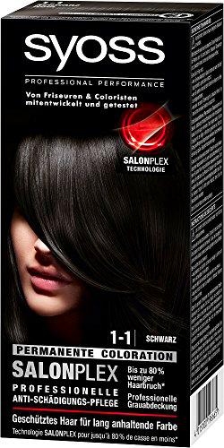 syoss 1 - 1 Negro Color del pelo (3 unidades, X 115 ml)