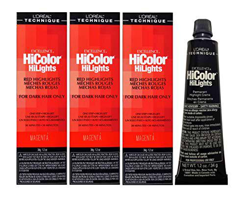 L'Oreal Excellence Hicolor Hilights Magenta 1.2 oz