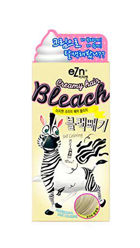 eZn Crema decolorante cremosa para el cabello coloración permanente formulada con aceite de semilla de marula