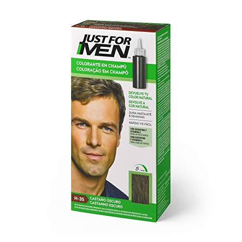 Just for men, Tinte Colorante en champú para el cabello del hombre