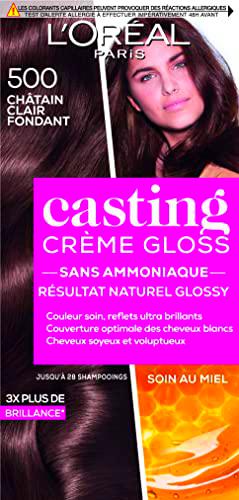 L'Oréal Paris Casting Crème Gloss Coloration Ton Sur Ton Sans Ammoniaque 5.00 Châtain Clair