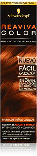 Reaviva Color de Schwarzkopf - Castaño Cálido - 2 uds de 75ml