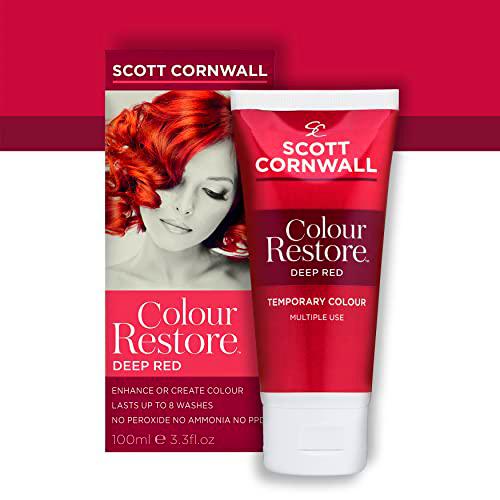 Scott Cornwall Color Restorer Semi-Permanent Deep Red Dye Toner