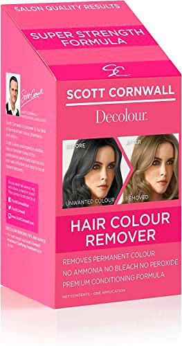 Scott Cornwall Decolour Remover, Elimina el color permanente no deseado del cabello