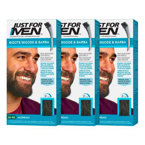 Just For Men Tinte Colorante en Gel Para Barba y Bigote