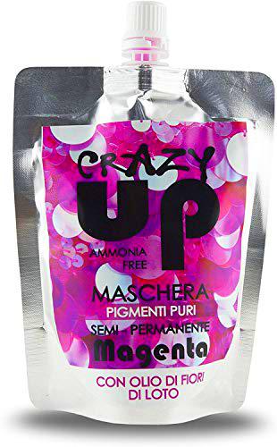Crazy Up Mascarilla Colorante para el cabello Sin Amoniaco Semipermanente