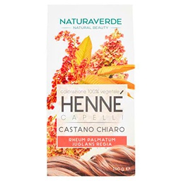 Naturaverde Coloración Vegetal Henna Marron Claro 100 g