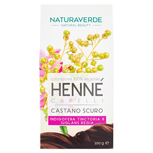 Naturaverde Coloración Vegetal Henna Marrón 100 gr