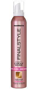 Montibel-Lo Finalstyle, Espuma Intensificadora de Color Blonde Rubio Natural, 320 ml
