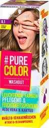 Cabeza negra #PURE COLOR Washout 8.1 Rubia fría, 1 unidad (1 x 60 ml)