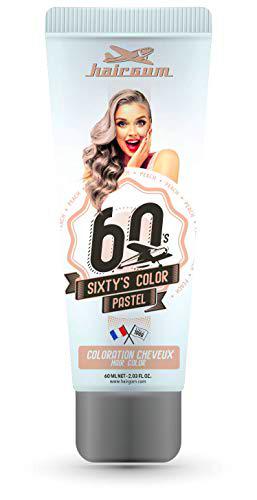 Hairgum Sixty'S Color, Peach (Pastel) 60 Ml 60 ml
