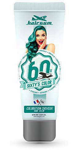 Hairgum Sixty'S Color, Emerald 60 ml