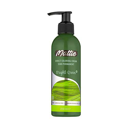 Mattie Pro - Bright Green - 19 - Crema de color vegana directa