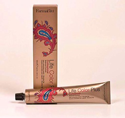 Farmavita Life Color Plus, Tinte 7.44 Rubio Cobre Intenso
