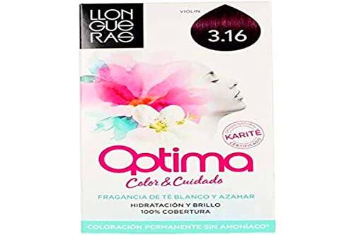 Llongueras Optima Hair Colour #3.16-Violin 100 ml