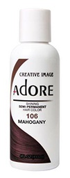 Adore brillante Semi Permanente Pelo Color, 106 caoba