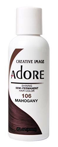 Adore brillante Semi Permanente Pelo Color, 106 caoba