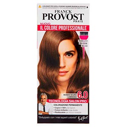 Franck Provost Coloración Permanente para Cabello, 6.0 Rubio Oscuro Brillante