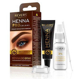 Color de cejas y pestañas DARK BROWN 3.0 Bio formula crema 15 ml + activador 15 ml