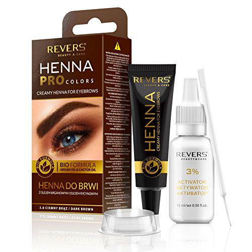 Color de cejas y pestañas DARK BROWN 3.0 Bio formula crema 15 ml + activador 15 ml